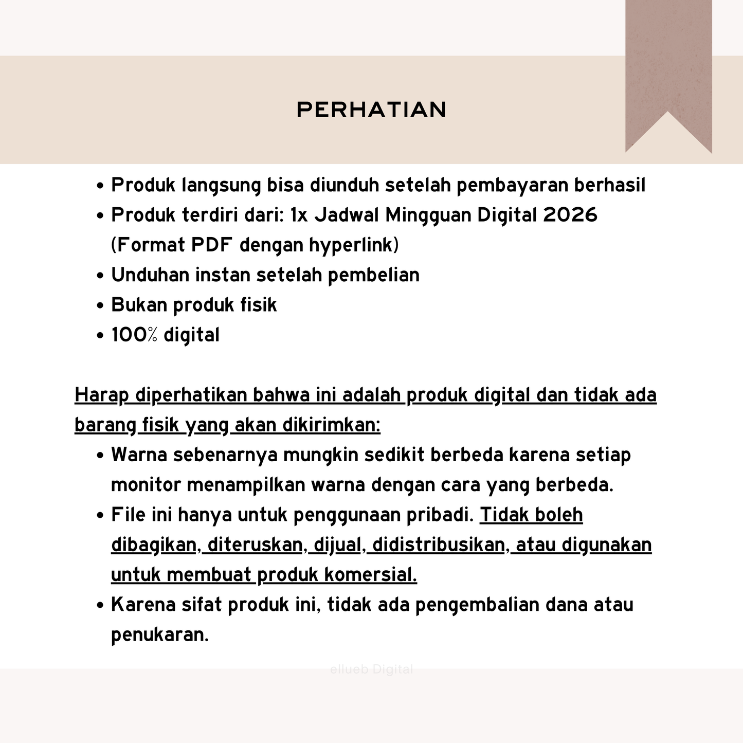 Agenda Digital Mingguan 2026